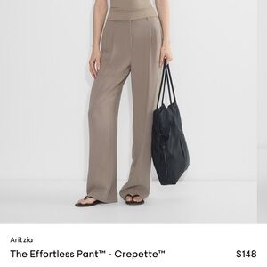 Aritzia Women's Effortless Pant in Tan